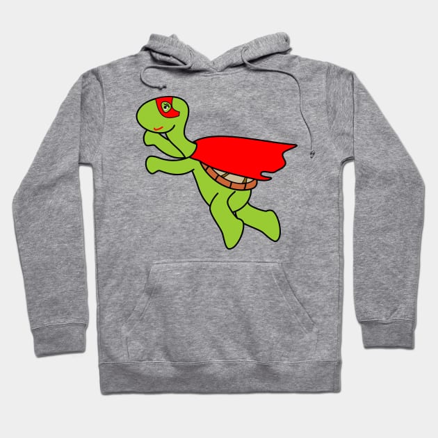 turtle superhero Hoodie by Atrixy